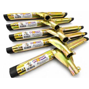 Imagem de Kit 5 rodos metálicos reforçados de 35 cm, Sem Cabo - Enxugão