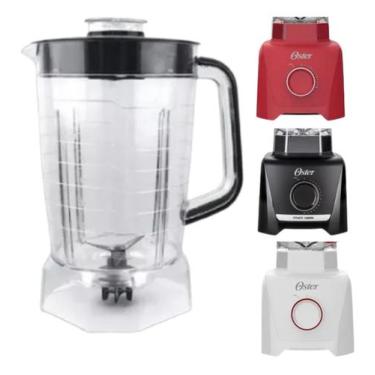 Imagem de Copo de Liquidificador Compatível Oster Power 1400 Full OLIQ610 Preto 