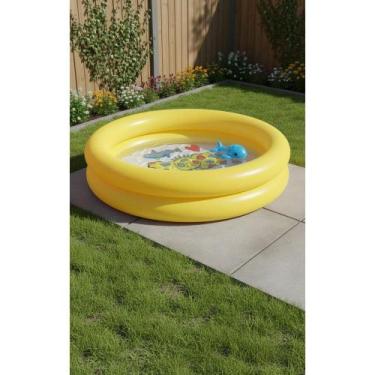 Imagem de 2x Piscina Inflável Infantil Redonda 28L - Diversão Segura 1 - Congrat