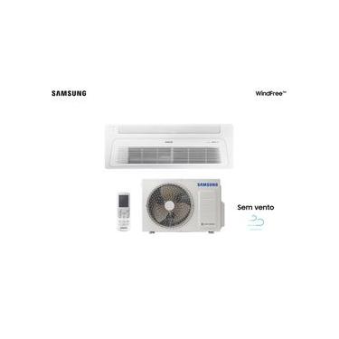 Imagem de Ar Condicionado Cassete Samsung Windfree 1 Via 18000 Btus Quente e Frio Ac018he1dkg Inverter 220v BRANCO / 220