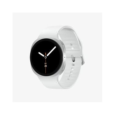 Imagem de Smartwatch Samsung Galaxy Watch8 44mm LTE Tela Cristal Safira GPS Prata