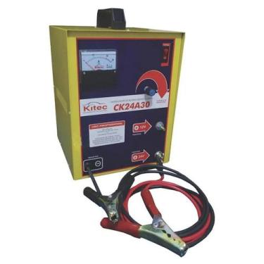 Imagem de Carregador de Bateria Automotivo Kitec CK24A30 12V 24V Bivolt Rápido L