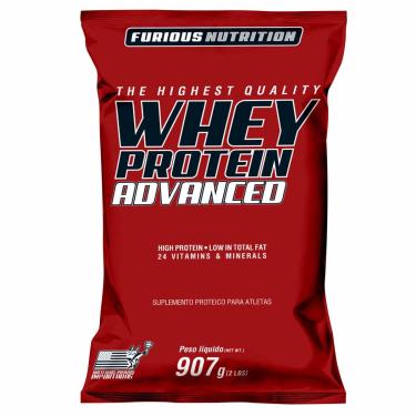 Imagem de Whey Protein Advanced - 907g Refil Chocolate - Furious Nutrition