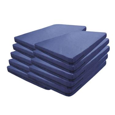 Imagem de Kit 10 Capas Colchão Solteiro 88x14 Impermeável Hospitalar Courvin