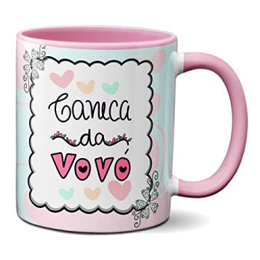 Imagem de Caneca Da Vovó Presente Fofo Feliz Dia Dos Avós (Rosa)