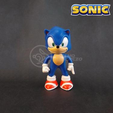 Imagem de Kit Boneco Colecion. Sonic Azul Sega 15Cm + Caneca
