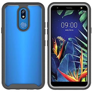 Imagem de HONGYAN Capa de telefone Para lg k40 starry sky sólido série de cor à prova de choque + caso protetor de TPU Capa protetora