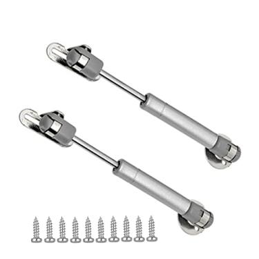 Imagem de GDQLCNXB Suporte de elevação de segurança para armário de 20N/2 kg, dobradiças de tampa aberta macia para caixa de brinquedos de armário, 15,24 cm de comprimento, 2 peças