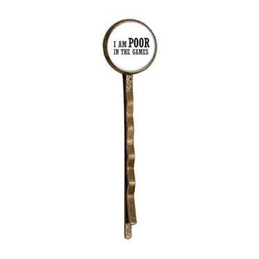 Imagem de I Am Poor Games Art Déco Presente Moda Retrô Metal Cabelos Bobby Pin Headwear