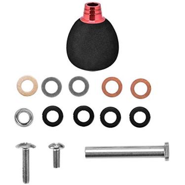 Imagem de CUYT Botão Power Carretel de Pesca Alça de Pesca Giratória Durável Botão de Energia Leve para Pesca (vermelho)