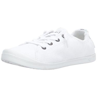 Imagem de Roxy Tênis feminino Rory sem cadarço, Branco/Branco, 36