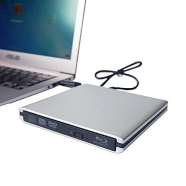 Imagem de Leitor de raio azul USB C tipo C USB 3.0 externo 3D HD para MacBook Pro, USB C, leitor de raio azul, unidade de gravador de DVD para MacBook Pro, MacBook Air, iMac, todos os laptops e PC de mesa