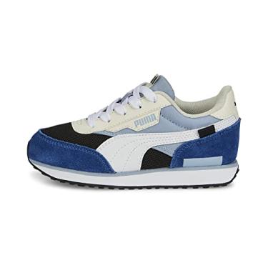 Imagem de PUMA Tênis infantil unissex Future Rider Splash, Azul, 18