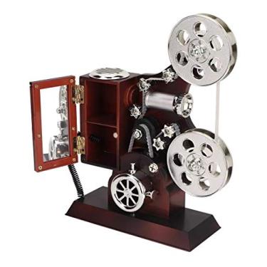 Imagem de Projetor de Filmes Musical Retrô - Music Box Cinema + Chaveiro - 21cm