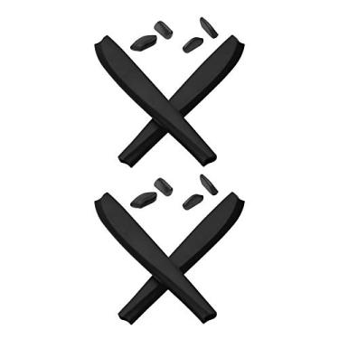 Imagem de Kit de reposição para nariz de orelha da Mryok para Oakley Commit SQ – Opt, Black & Black, One Size