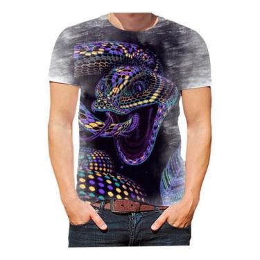 Imagem de Camisa Camiseta Cobra Serpente Anaconda Sucuri Bichos Hd 01 - Estilo K