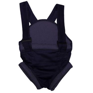 Imagem de Canguru De Bebê Bublim Baby 100% Algodão Tamanho Único Azul Marinho +3 Meses