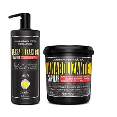 Imagem de Kit Anabolizante Natumaxx Shampoo 1L + Máscara Capilar 1kg