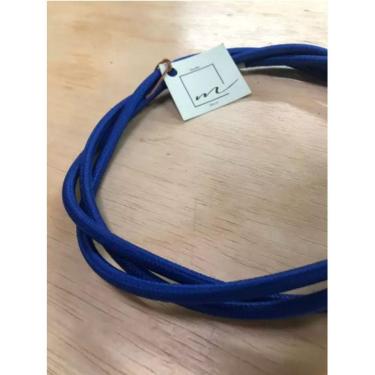 Imagem de Kit Extensão Elétrica Colorida 3,0 Mts Machofêmea Branco Decorativa