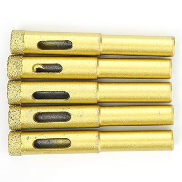 Imagem de Pçs Broca, Broca de Serra de Diamante Ouro Granito Azulejo de Cerâmica Concreto Mármore Perfuração 10mm