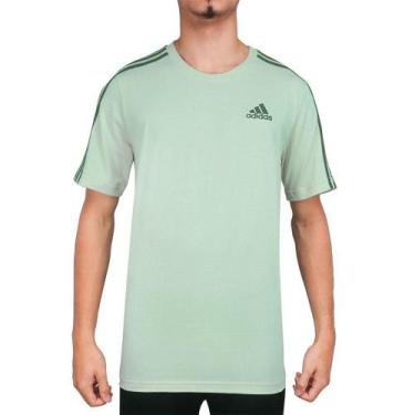 Imagem de Camiseta Adidas Essentials 3S Verde