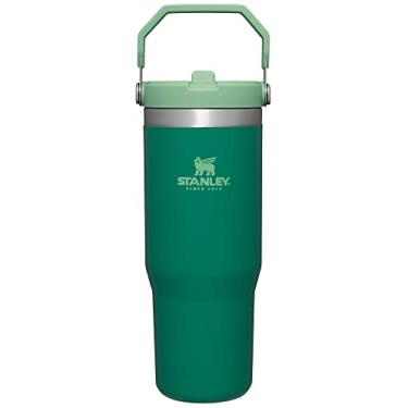 Imagem de Stanley Copo de aço inoxidável IceFlow – Garrafa de água isolada a vácuo para casa, escritório ou carro, copo reutilizável com canudo resistente a vazamentos, flip frio por 12 horas ou gelado por 2
