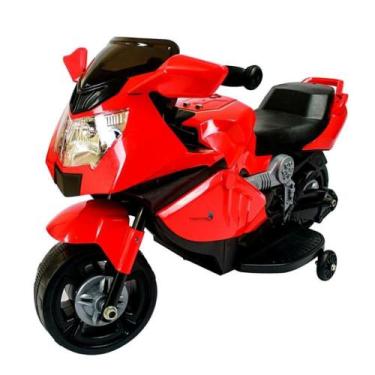 Imagem de Mini Moto Elétrica Infantil 6V Importway C Luz Som Vermelha