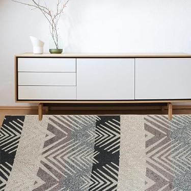 Imagem de Tapete 1,40 x 2,00 Mélange São João Preto Cinza Mescla