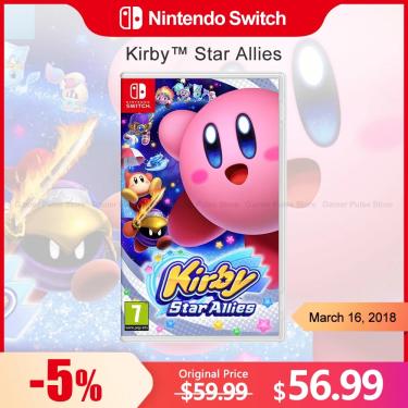 Imagem de Kirby Star Allies Nintendo Switch Game Deals 100% original oficial jogo físico cartão de ação gênero