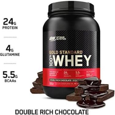 Imagem de Whey Gold Standard 908Gr (2Lbs) Rich Chocolate - Optimum Nutrition