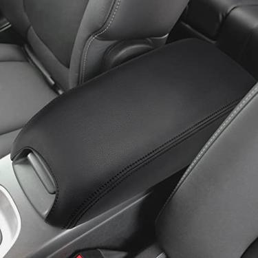 Imagem de INTGET Capa de apoio de braço para console central para acessórios Dodge Journey 2011-2020 capa de apoio de braço médio de couro capa de caixa de descanso de braço protetor de tampa de caixa de assento de carro acessórios interiores