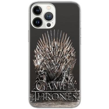 Imagem de ERT GROUP Capa de celular para Apple iPhone 13 PRO MAX original e oficialmente licenciado Game od Thrones padrão Game of Thrones 017 otimamente adaptada ao celular, capa feita de TPU (poliuretano