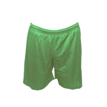 Imagem de Calção de Futebol Liso c/ Forro Em Poliéster TRB-Unissex