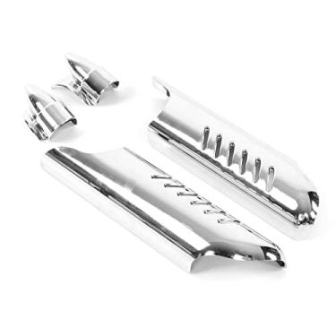 Imagem de Garfo Dianteiro Motocicleta Defletores de Perna Inferior Capa Protetora para Acessórios de Autociclo