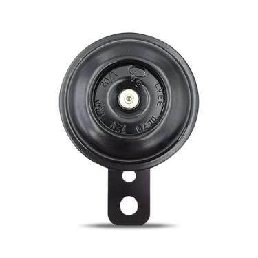 Imagem de dawfall 1 peça de buzina de motocicleta apito de chifre de caracol de alto passo, 6,6 cm x 9,6 cm, 12 V, grande diâmetro, penetração forte, volume extra grande, acessório de buzina de aviso de