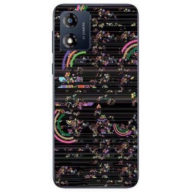 Imagem de Capa Adesivo Skin006 Verso Para Motorola Moto E13 - KawaSkin