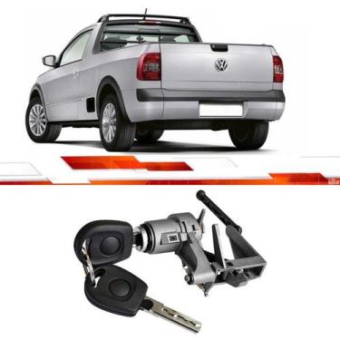 Imagem de Cilindro Tampa Caçamba Saveiro G5 G6 2008 Em Diante Com Chave - UNIVER