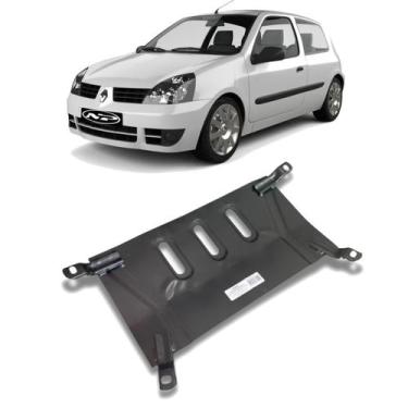 Imagem de Protetor De Carter Peito de Aço Renault Clio 2003 a 2018 - Mega