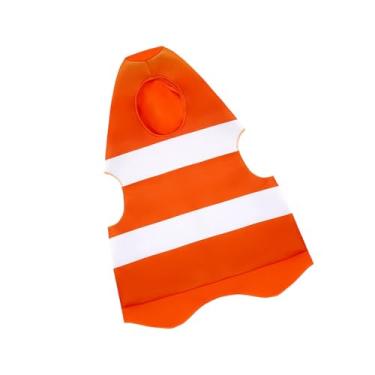 Imagem de oshhni Fantasia de Halloween para crianças, roupas de simulação, traje de cone de trânsito para crianças, L to Xl