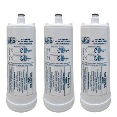 Imagem de Kit 3 Filtro Refil compatível Purificador Europa - Bliss - HF by Hebe 