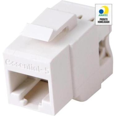 Imagem de Conector Cat.5E Rj45 Fêmea Branco Nexans
