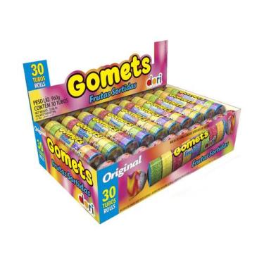 Imagem de Bala goemts tubo sabor sortidos 12X30X32G dori