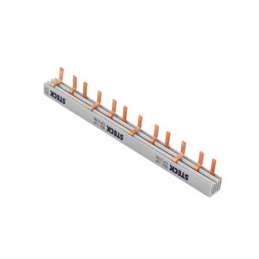 Imagem de Barramento Pente 12 Polos Bifásico 2x6 80a 63a Din Elitek, Tramontina 