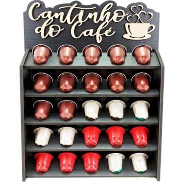 Imagem de Porta Capsulas Nespresso Suporte Cápsulas Cantinho Do Café P - Co2Beer