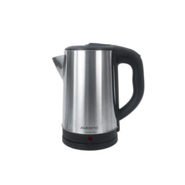 Imagem de Chaleira Elétrica 2,2L Aroma Preto e Cromado - Agratto, 220V