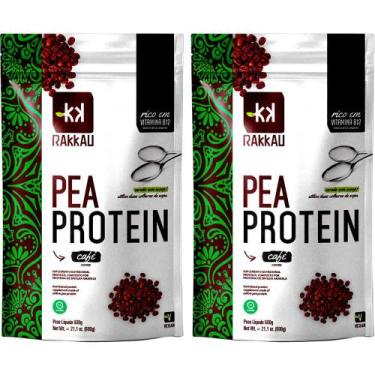 Imagem de Kit 2 Pea Protein Café Rakkau 600g - Vegano - Proteína