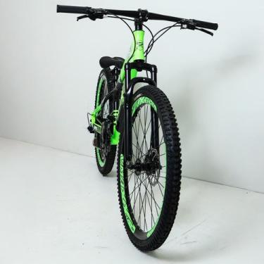 Imagem de Bicicleta 26 pro-x rustic 21v shimano - verde/preto, Rustic