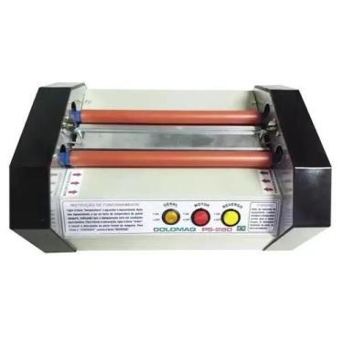 Imagem de Kit Plastificadora PS-280 tamanho A4 profissional + 100 polaseal A4 - 