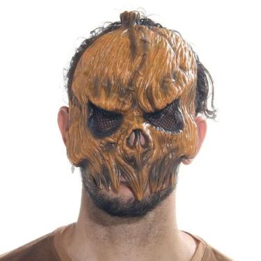 Imagem de Máscara Abóbora Caveira Halloween Abrakadabra Fantasias - Sulamericana