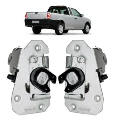 Imagem de Par Fechaduras Caçamba Tampa Traseira Saveiro G2 G3 G4 G5 G6 - UN / 2 [F103]